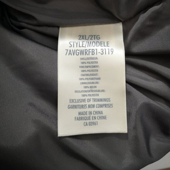 Wind River Outfitting Co. Men's Size 2XL Red & Grey Hyper-Dri T-Max Puffy Vest - Picture 4 of 7